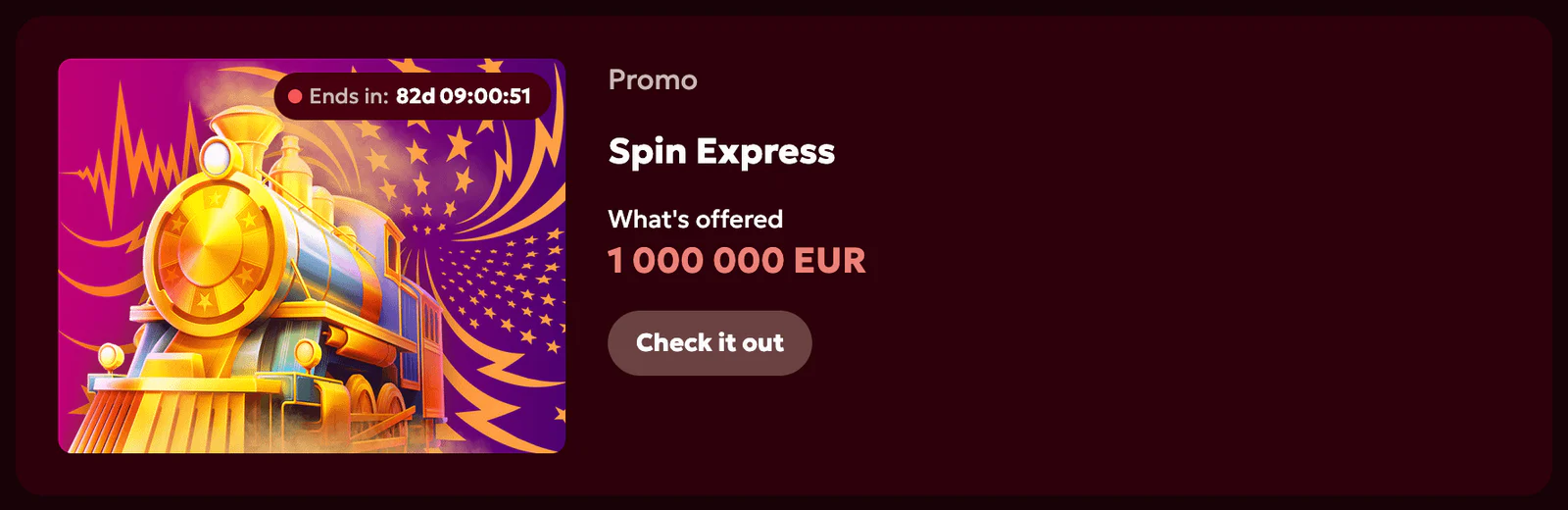Spinobon Casino current promotions and special deals